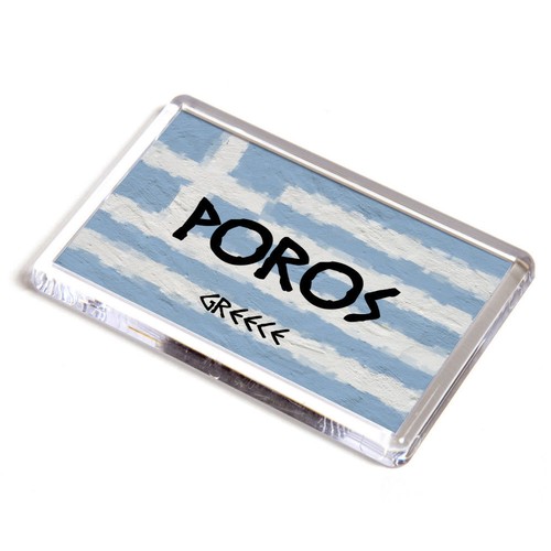 Fridge magnet poros - -, greece