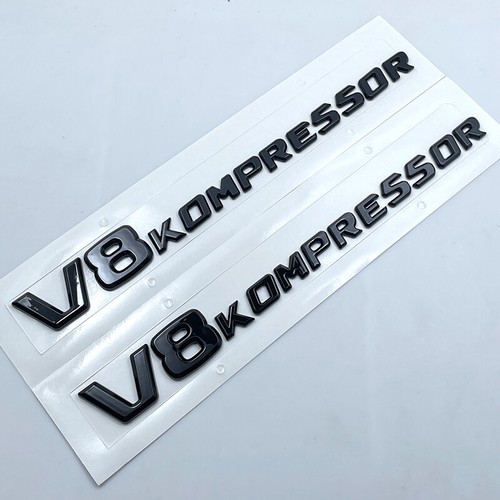 Gloss black kompressor - gloss, v8