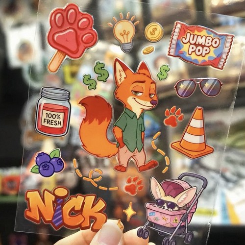 Zootopia dtf transfer - dtf,