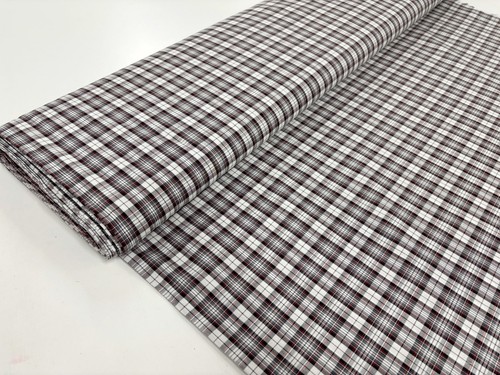 Tartan cotton lawn fabric - cotton,