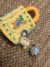 Vintage Peter rabbit vivid imaginations figures