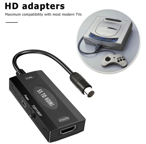 Sega saturn hdmi audio video - audio,