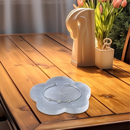 Selenite crystal plate - selenite,