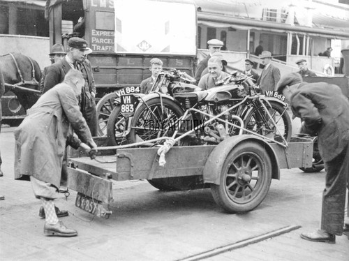 Velocette ktt isle man - ktt, of