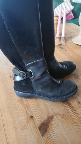 Fly leather suede boots - suede, 37