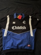 Childish FC Black And Blue Football Jacket. Size XXL
