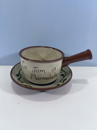 Vintage torquay ware handled - -,