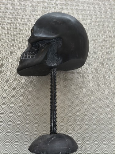 Skull ornament stand - skull,