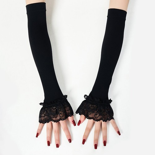 Women long lace arm sleeves - women,