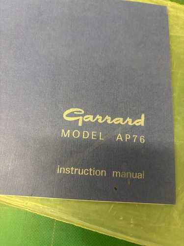 Rare vintage garrard record - -,