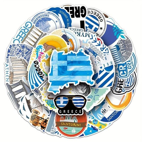 Greek graffiti stickers - greek,
