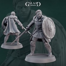 Male Knight - Sword & Shield