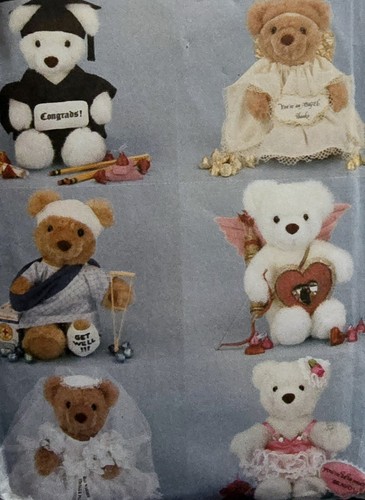 Teddy bear doll - 9",