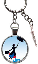 mary poppins figure keyring