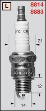 Spark Plug Champion Yamaha Yz (L 12.7Mm/1/2In.) 80 L78C