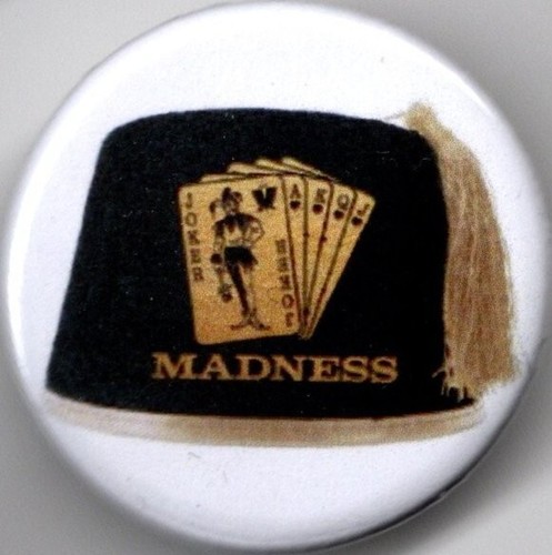 Fez pin button - button, 25mm