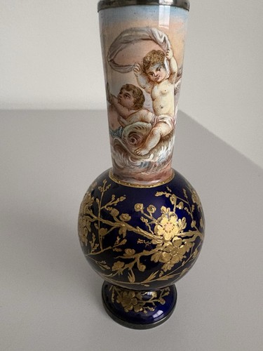 Antique 19thc viennese enamel - viennese,