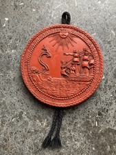 Vintage wax style red seal