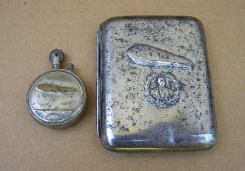 Graf zeppelin cigarette case - cigarette,