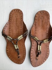 Atmosphere Leather Flip flop
