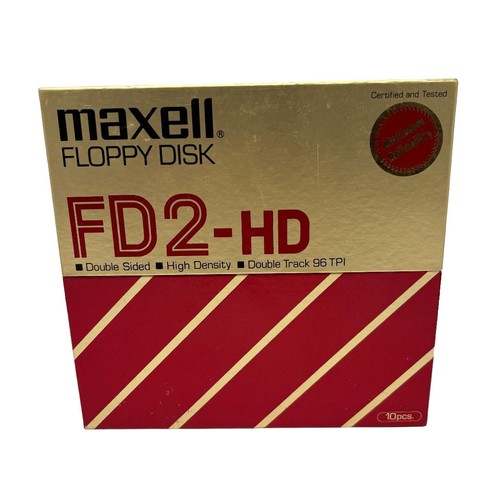 Maxell fd2 inch floppy - maxell,