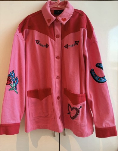 Lazy oaf pink denim - oaf,