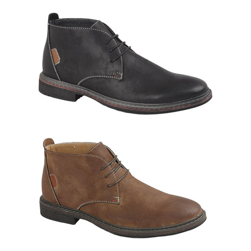 Goor mens leather desert - goor, boot