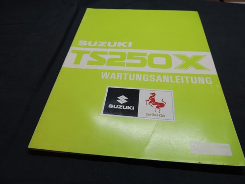 Workshop manual suzuki 250 - manual,