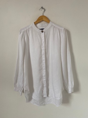 Linen women shirt size - linen,