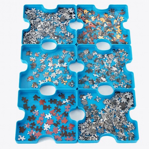 Jigsaw puzzle storage - puzzle, sort