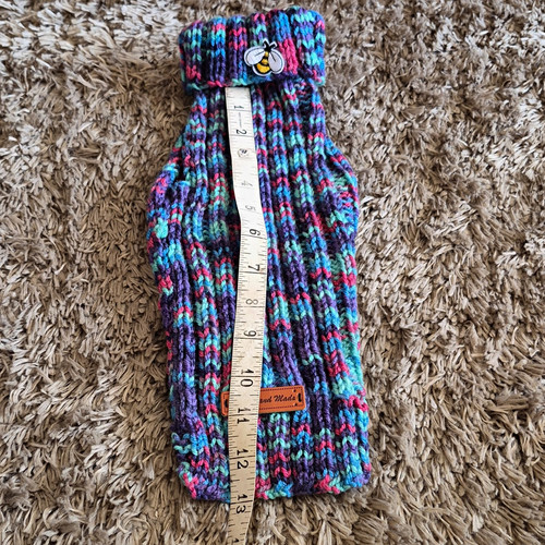 Handmade knitted dog jumper - dog,