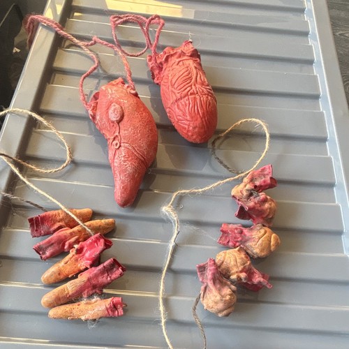 Halloween hanging body parts - halloween,
