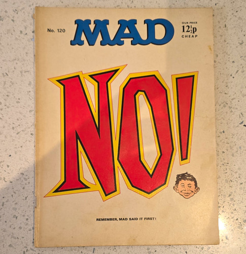 Mad magazine issue 120 march - mad,