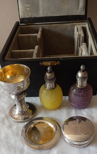 Antique communion set - set, with