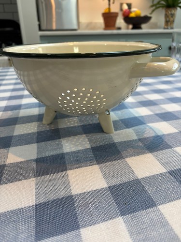 Enamel colander cream with - enamel,