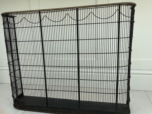 Victorian antique fire guard - fire,