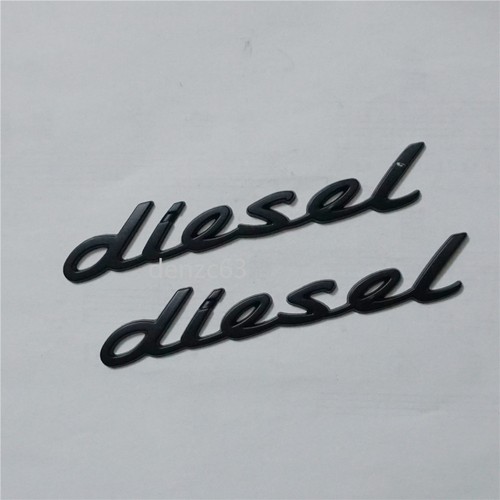 Black matte diesel metal - black,