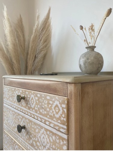 Raw wood boho lebus set - raw, of