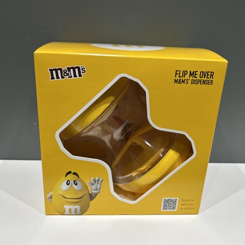 Dispenser yellow flip - m&ms,