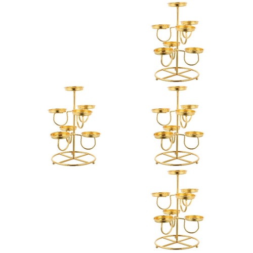 4pcs golden iron - 4pcs,