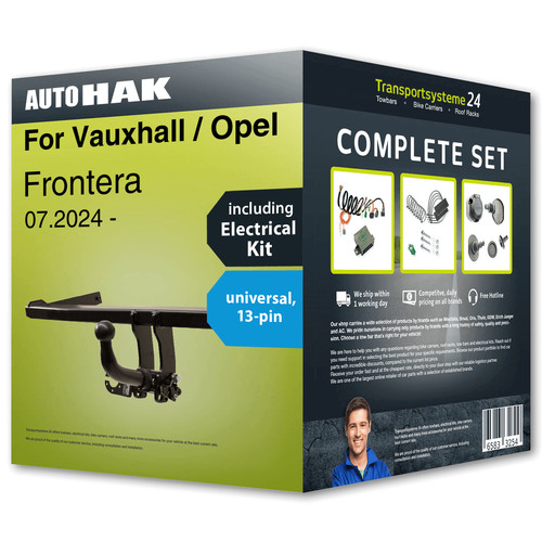 Towbar detachable for vauxhall - for,