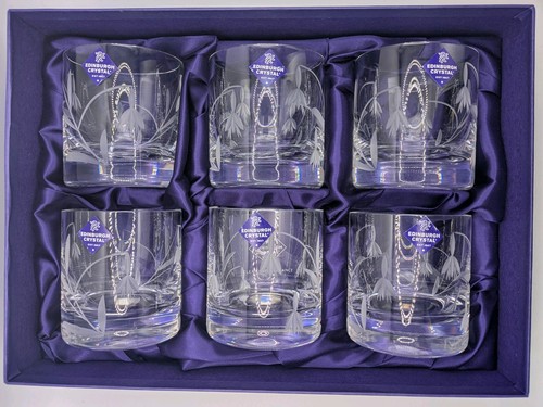 Set edinburgh crystal - set,