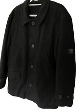 Karl Jackson Cashmere & Wool Blend Mens Coat, Size M- 48 “Chest Charcoal