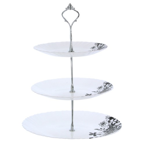 Tier cake stand floral - 3,