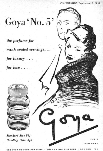 1952 advert for goya - goya, 'no.5'