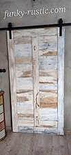 Rustic barn sliding - rustic, door