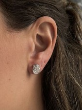 Diamond Stud Earrings VVS2 F