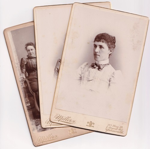Victorian cabinet card photos - cabinet,