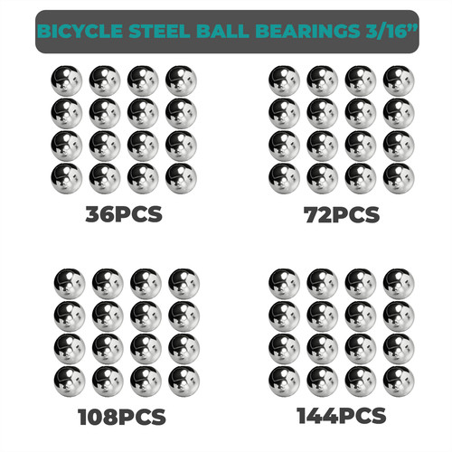 Weldtite bearings loose - bearings, 3/16"