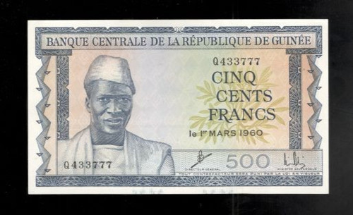 Guinea 1960 500 - guinea,,